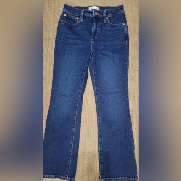 Madewell Mid Rise Kick Out Jean Size 25 - Picture 2 of 4
